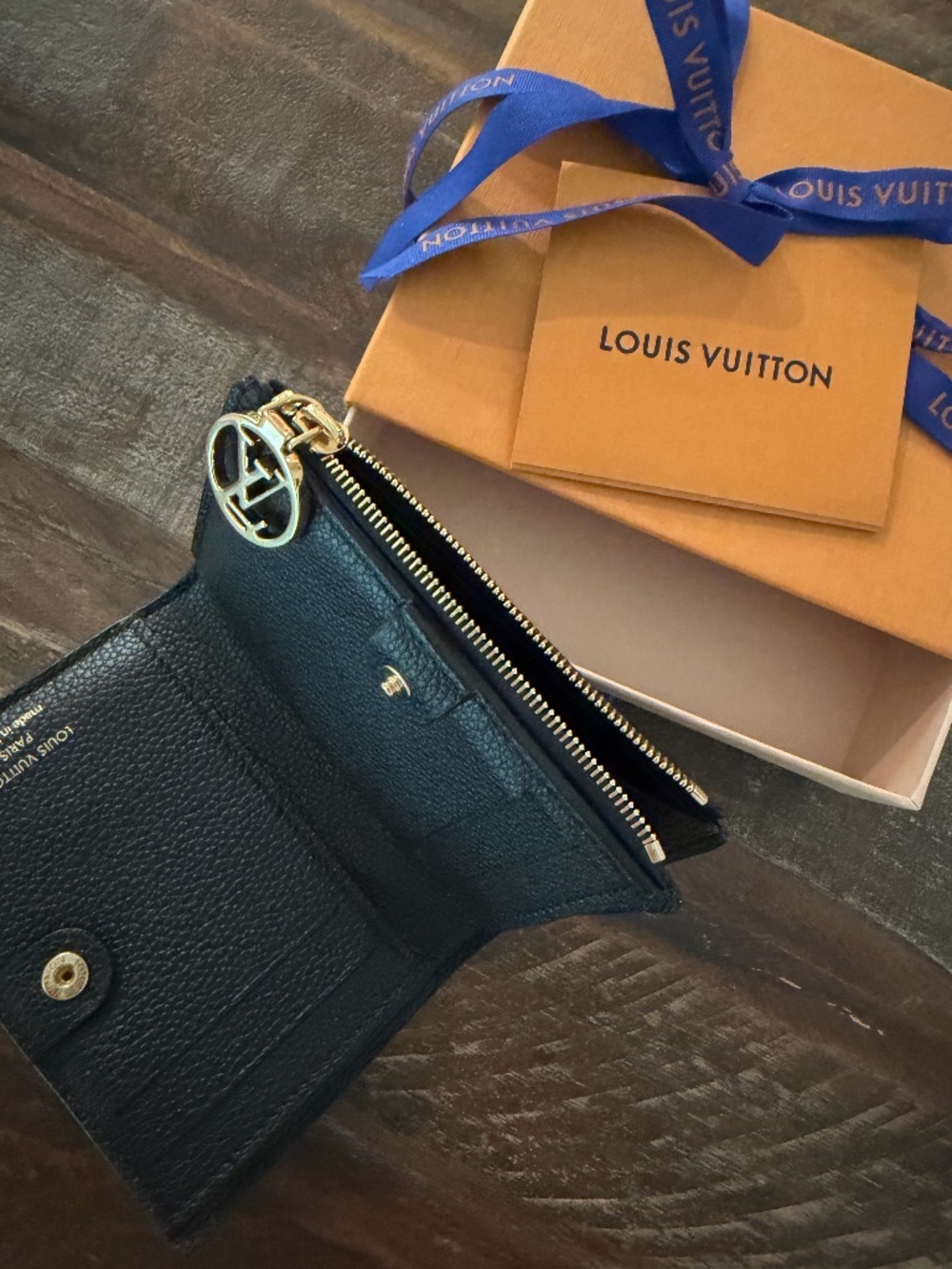 Lisa Wallet - Black Leather - Picture 5 of 8